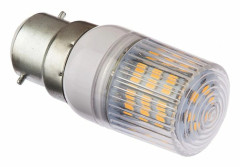 Nauticled glödlampa B22 IP44 Ø23x61 mm 10-36vdc 4/35 W