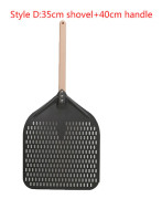 12/14 tums pizzaspade i aluminium med långt T-handtag D