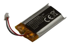 Li-Polymer-batteri för Sennheiser SDW 30 HS huvudset 3.7V 400mAh Grå