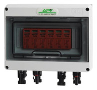 PV-splitter 1000V DC 2 fotovoltaiska strängar MC4