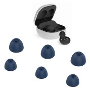 6 st Ersättnings Öronproppar Mjuka Silikon Hörlurskåpor för Samsung Galaxy Buds2 Multicolor Midnight Blue