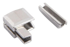 Silver Zipper Top & Bottom Stops (10 Set) - Size 3#