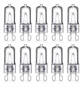 G9 Halogenlampor 25W, 230V, 10-pack