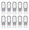 G9 halogenlampor 25W,230V, 10-pack 25W 25W