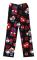 Dam & Flickor Tecknade Pyjamas Byxor Nattkläder Söta Kitty Cat Spiderman Tryckta Sovkläder Loungewear Byxor Svart Kitty Black Kitty—max