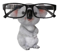 Söt Koala Glasögonhållare i Harts Djur Staty Solglasögon Glasögon D