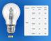 4 st A55 halogen energisparlampa gammaldags glödlampa halogen volfram ögonskydd värme avelslampa fullspektrum dimbar E27 skruv