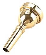 Metall Guld Trumpet Munstycke (12C) Instrumentmunstycke för Embouchure