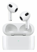Apple AirPods - 3. generationen - äkta trådlösa hörlurar med mikrofon. - öronspets - Bluetooth - vit | Lightning laddningsfodral