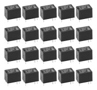 20 st Mini Elektroniska Reläer DC 12V