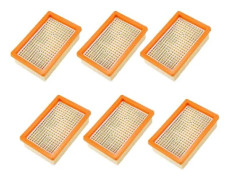 6-pack filter för Kärcher Mv4 Mv5 Mv6 Wd4 Wd5 Wd6 dammsugare reservdelar leverfilter