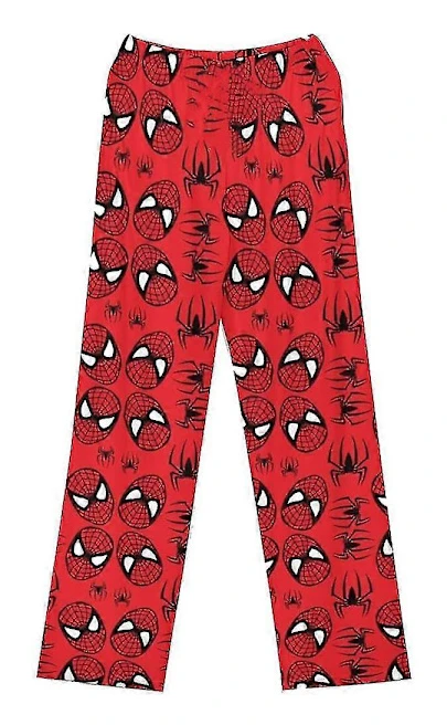 Tecknade pyjamas för flickor Söta katt Spider-Man tryckta pyjamas hemkläder byxor