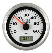 Veethree Logg GPS 60 knop Argent
