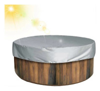 SPA-skydd för badtunna, vattentätt runt uppblåsbart badtunneskydd - Vattenavvisande dammskydd för pool