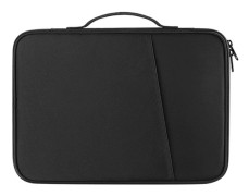 Laptopväska för affärer, portabel väska för 10,8-12,9 tum, 13 tum Svart