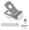 Fence Wire Clips with Screws - 304 Stainless Steel