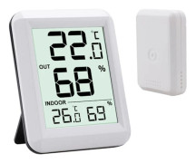 Trådlös Wifi-termometer Digital termohygrometer inomhus utomhus