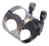 Vvikizy Saxofon Munstycke Ligatur Saxofon Ligatur Munstycke Clip Instrument Ligatur Blå Tenor Antik