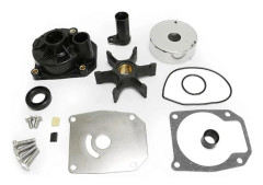 60HP 65HP 70HP 75HP Evinrude Johnson Reparationssats för vattenpump Ersättning med husnyckel 432955 OMC Sierra 18~3389_MGF-FA-