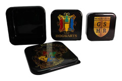 Harry Potter 3-i-1 Snackburksset (3-pack) One Size Svart/Mu
