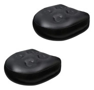 RYI_Spabadkarsitsar, multifunktionell boosterkudde, vattentät uppblåsbar kudde, massagebadmatta, mjukt ryggstöd för bad, 2 st, SEMAket, Bla-6-