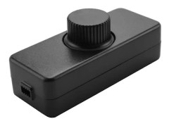Inline LED-dimmer, inbyggd ON/OFF och rattkontroll för dimbara 3-100W LED/glödlampor