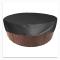 Solar Pool Cover, Spa Cover 190T, Black 200×30 cm