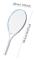 Tennisracket för nybörjare Tennisracket för tennisbana Stadion Bakgård Blå 68.5cmx28cm Blå
