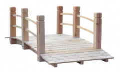 Trädgårdsbro, 152.5x67x48 cm, Natur