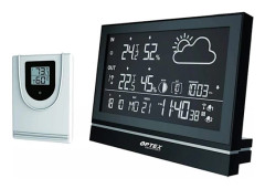 Väderstation - Optex - 990026 - Svart - Inomhus - Med sensor