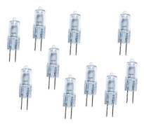 10-pack Super Bright G4 12V 50W Halogen Lamps for Lighting [JUN]