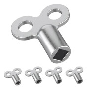 xjxj - Set med 5 elementnycklar - Hållbara elementnycklar i aluminium - Elementnycklar för många element - Praktisk elementnyckel för värmare
