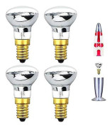 4-pack R39 E14 Reflektorlampa 25W E14 Lavalampa R39 Reflektorlampa 25W E14 R39 Lavalampa