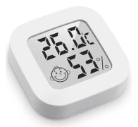 Digital Hygrometer Inomhus Termometer Rumstermometer och Luftfuktighetsmätare med Temperatur- och Fuktighetsövervakning för Växthus, Trädgård, Källare