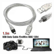 For Mini DV MiniDV USB Data Cable Firewire IEEE 1394 HDV Camcorder For Editing On PC