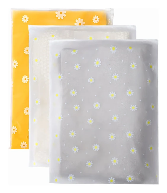 10-pack Återanvändbara Zip-påsar 40x50cm Plastförvaringspåsar för Resor & Kläder [YDE]
