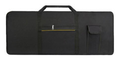 Bärbar 61-tangenters elektronisk piano keyboard gig bag bärväska förvaringshållare fodral 600D tyg-WELLNGS