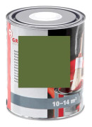 Färg Lack grön RAL 6025 NOPOLUX WILCKENS GRANIT 1 l Burk