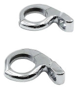 1 tum 25 mm Krom Blinkers Styrefäste på Speglar Adapterfäste ATV Motorcykel Scooter
