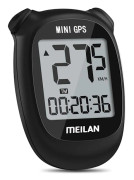 【BQ】M3 Mini GPS Bike Computer, Wireless Bicycle Odometer and Speedometer IPX5 Waterproof Cycling Computer with LCD Display Black