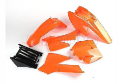 3-färgad Plastkropp Fender Kit för SX 50cc 50 50sx 50 Mini Adventure Junior Adventur 2003-2008 Dirt Bike Pit Bike