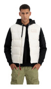Alpha Industries Puffer Lw Väst Vit L Man