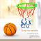Dörrbasketspel - Inkluderar 1 Mini Basketboll och 1 Nätkorg, Inomhus Basketset för Hem, Kontor, 6cm Mini Basketboll
