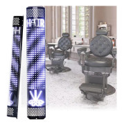 Plafond pelare led barbershop lampa barberare skylt reklam salong 90 cm
