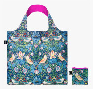Shoppingkasse med konstmotiv, William Morris - The Strawberry Thief
