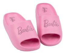 Barbie Flickor Logo Tofflor 13 UK Barn Rosa Pink 13 UK Child