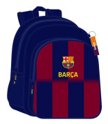 Skolryggsäck F.C. Barcelona Blå Rödbrun 32 x 38 x 12 cm