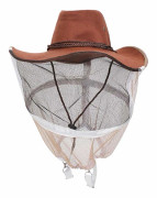 Bibehållartillbehör, Cowboy Bibehållar Skyddande Hatt med Fästrem Tillbehör, 360° Säkert Skydd