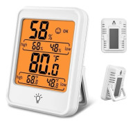 Digital hygrometer, inomhustemperatur- och luftfuktighetstermometer