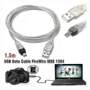 För Mini DV MiniDV USB-datakabel FireWire IEEE 1394 HDV Videokamera för att redigera PC S202412302431